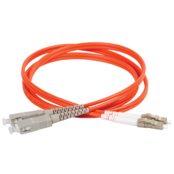 Оптический (патч-корд), MM, 50/125 (OM2), SC/UPC-LC/UPC,(Duplex),1м
