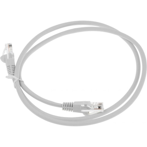 Патч-корд Buro UTP-5E-1M-G-LSZH UTP cat.5E 1м серый RJ-45 (m)-RJ-45 (m)