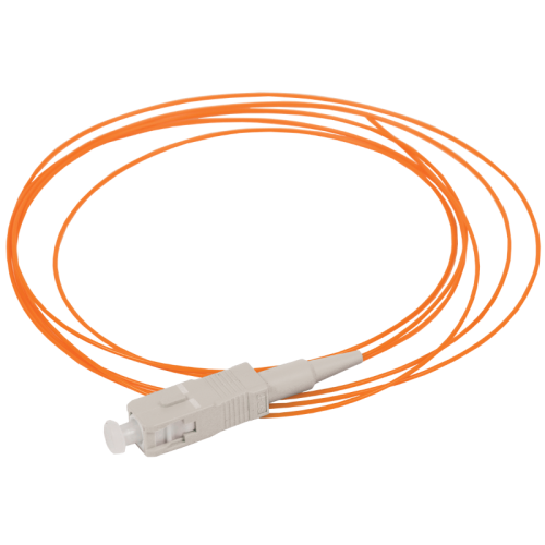 Оптический пигтейл, (MM), (MM), 50/125 (OM2), SC/UPC, LSZH, 1,5м