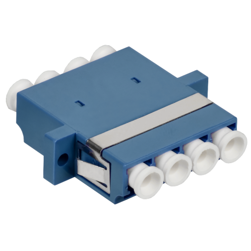 ITK Адаптер оптический проходной LC-Quad OS2 UPC