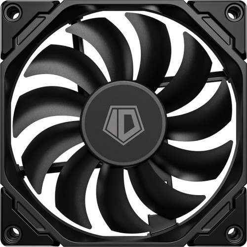 Кулер для корпуса/ Case Cooler ID-COOLING TF-9215-K (92x92x15mm, 4-pin PWM, 46CFM, 35.2dBA, 2800RPM, Black)