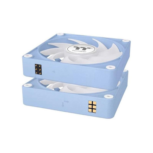 Вентилятор для корпуса Thermaltake CT140 EX Sync Hydrangea ARGB 140х140x25 синий 4-pin 30.7дБ (упак.:3шт) (CL-F197-PL14BU-A) Ret [CL-F197-PL14BU-A]