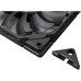 Кулер для корпуса/ Case Cooler ID-COOLING TF-9215-K (92x92x15mm, 4-pin PWM, 46CFM, 35.2dBA, 2800RPM, Black)