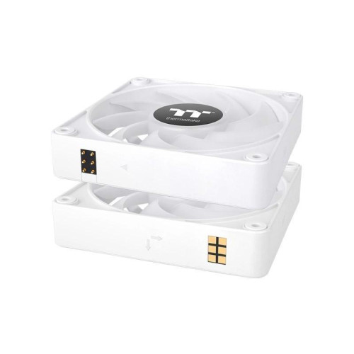 Вентилятор для корпуса Thermaltake CT140 EX Sync ARGB 140х140x25 белый 4-pin 30.7дБ (упак.:3шт) (CL-F191-PL14SW-A) Ret [CL-F191-PL14SW-A]