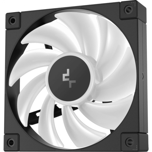 Вентилятор для корпуса Deepcool FD12 ARGB 120х120x25 черный 4-pin 26.9дБ (R-FD12-BKAPN1-G) Ret [R-FD12-BKAPN1-G]