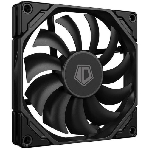 Кулер для корпуса/ Case Cooler ID-COOLING TF-9215-K (92x92x15mm, 4-pin PWM, 46CFM, 35.2dBA, 2800RPM, Black)