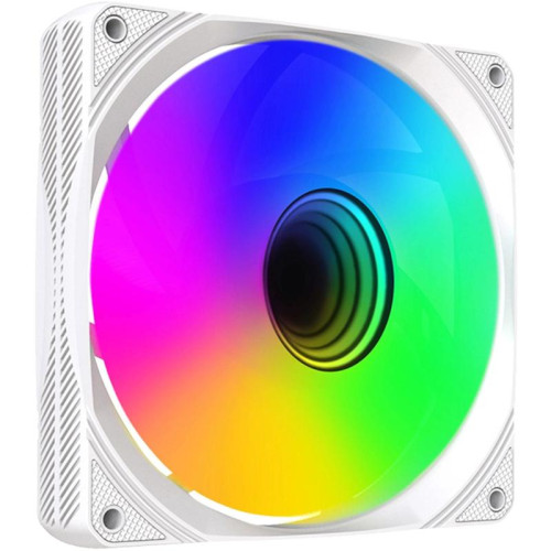 Вентилятор для корпуса Bloody BD-CF120ARGB1 ARGB 120х120x25 белый 4-pin 29дБ (BD-CF120ARGB1-WH) Ret [BD-CF120ARGB1-WH]