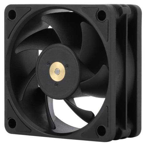 Кулер для корпуса/ Case Cooler Thermalright TL-B6B (60x60x25mm, 4-pin PWM, 16.17CFM, 20.17dBA, 3200RPM, Black)
