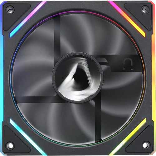 Вентилятор для корпуса Formula Floe Plus 12BK ARPW ARGB 120х120x25 черный 4-pin 26.8дБ Ret [FLOE PLUS 12BK ARPW]