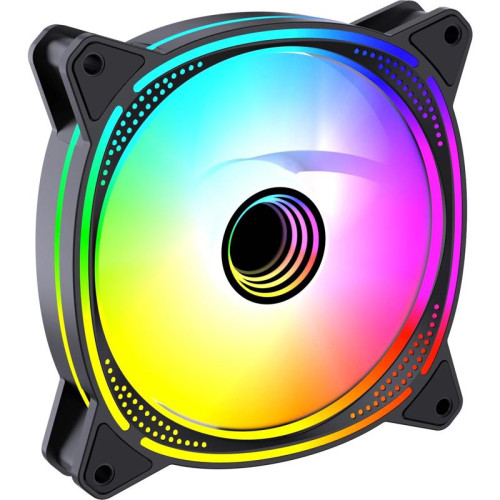 Вентилятор для корпуса Bloody BD-CF120ARGB6 ARGB 120х120x25 черный 4-pin 26дБ (BD-CF120ARGB6-BK) Ret [BD-CF120ARGB6-BK]