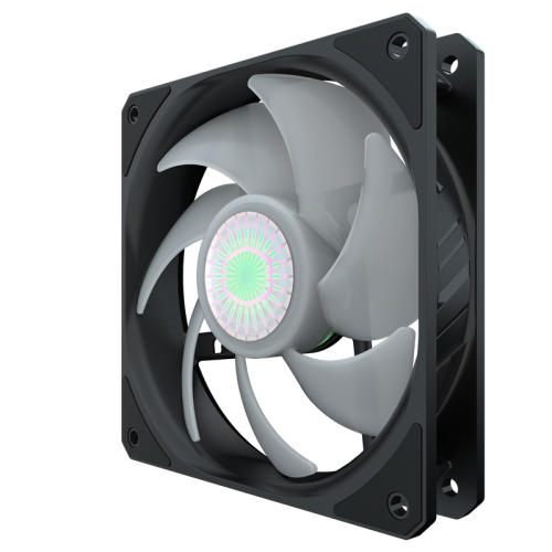 Кулера для корпуса 1 Ватт/ Cooler Master MASTERFAN SICKLEFLOW, 120mm, 4-Pin (PWM), ARGB