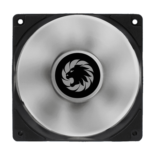 Кулер для корпуса ПК/ Gamemax GMX-WFBK-WT, 12CM black fan, white blade, 3pin+4Pin connector Кулер для корпуса ПК/ Gamemax GMX-WFBK-WT, 12CM black fan, white blade, 3pin+4Pin connector