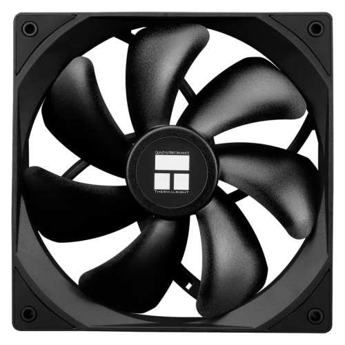 Кулер для корпуса/ Thermalright TL-C14C (140x140x25mm, 4-pin PWM, 75.8CFM, 26.4dBA, 1500RPM, Black)