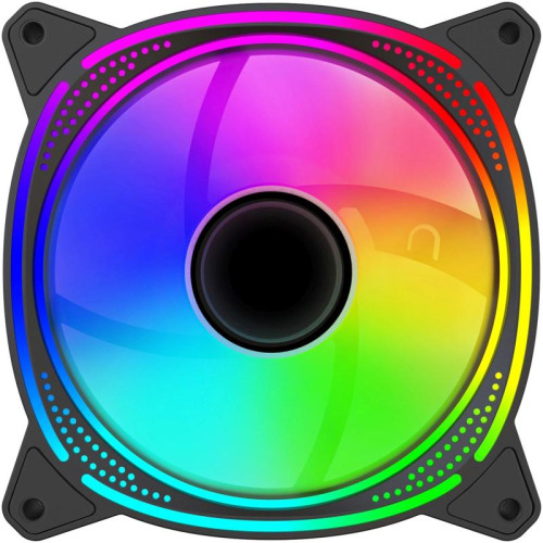 Вентилятор для корпуса Bloody BD-CF120ARGB6 ARGB 120х120x25 черный 4-pin 26дБ (BD-CF120ARGB6-BK) Ret [BD-CF120ARGB6-BK]