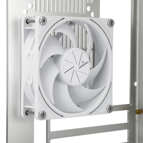 Кулер для корпуса/ Case Cooler Thermalright TL-P9W (92x92x25mm, 4-pin PWM, 32.77CFM, 23.85dBA, 2200RPM, White)