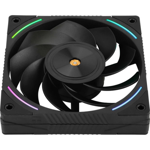 Кулер для корпуса/ Case Cooler Thermalright TL-K12R Reverse (120x120x25mm, 4-pin PWM, ARGB, 69CFM, 27dBA, 2150RPM, Black)