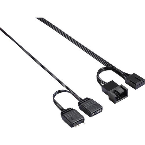 Вентилятор для корпуса Formula Floe 12BK ARPW ARGB 120х120x25 черный 4-pin 26.8дБ Ret [FLOE 12BK ARPW]