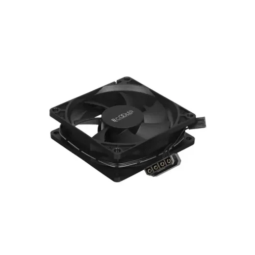 Кулер для ПК/ PCCooler DN 80 3IN 1 (8080x25mm, 3-pin/Molex, 18.21CFM, 18dBA, 1400RPM, Black, 3pcs)