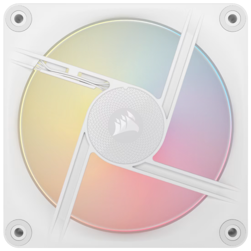 Кулер для корпуса/ Case Cooler Corsair iCUE LINK LX120-R RGB Reverse (120x120x25mm, 4-pin PWM, RGB, 66.7CFM, 37.7dBA, 2400RPM, White, 3pcs)