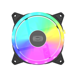 Кулер для корпуса/ Case Cooler PCCooler F3 T120 ARGB BK 3IN1 (120x120x25mm, 4-pin PWM, ARGB, 46CFM, 21.6dBA, 1800RPM, Black, 3pcs)