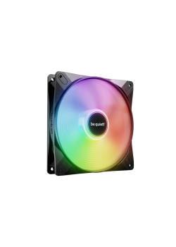Кулер для корпуса/ Case Cooler be quiet! LIGHT WINGS LX 120mm PWM (120x120x25mm, 4-pin PWM, ARGB, 51.5CFM, 25.5dBA, 1600RPM, Black)