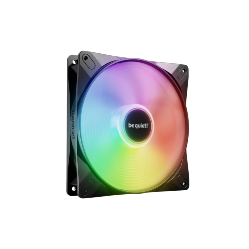 Кулер для корпуса/ Case Cooler be quiet! LIGHT WINGS LX 120mm PWM (120x120x25mm, 4-pin PWM, ARGB, 51.5CFM, 25.5dBA, 1600RPM, Black)