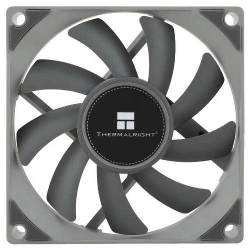 Вентилятор корпусный/ Thermaltight TL-8015 (80x80x15mm, 4-pin PWM, 28.4CFM, 23.3dBA, 2200RPM, Grey)