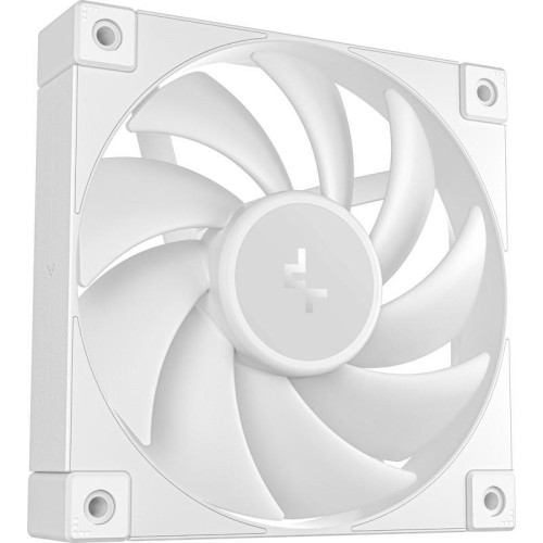 Вентилятор для корпуса Deepcool FD12 120х120x25 белый 4-pin 26.9дБ (R-FD12-WHNPN1-G) Ret [R-FD12-WHNPN1-G]
