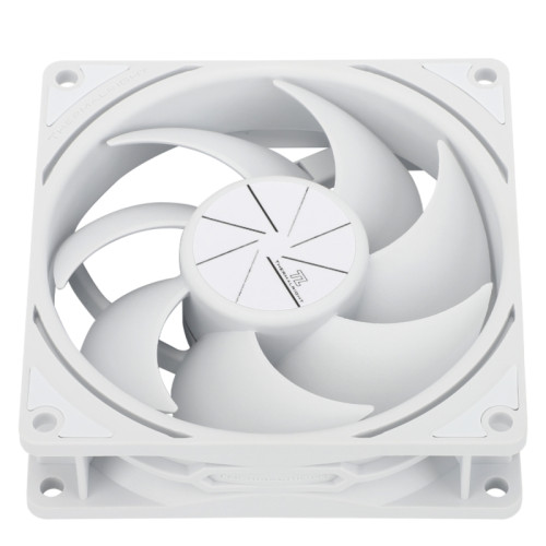 Кулер для корпуса/ Case Cooler Thermalright TL-P9W (92x92x25mm, 4-pin PWM, 32.77CFM, 23.85dBA, 2200RPM, White)