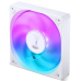 Кулер для корпуса/ Case Cooler JONSBO SL-120CW (120x120x25mm, 4-pin PWM, FRGB, 59.48CFM, 32.0dBA, 1500RPM, White)