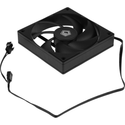 Вентилятор для корпуса ID-Cooling AF-125-K 120х120x25 черный 4-pin 30дБ Ret [AF-125-K]