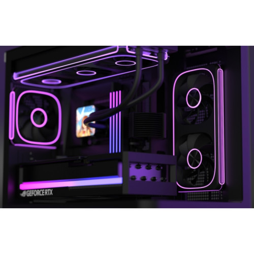 Вентилятор для корпуса Formula Air Fusion 2 ARGB 240х120x28 черный 4-pin (AIR FUSION 2 BK) Ret