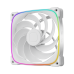 Вентилятор корпусный/ Case Cooler Geometric Future Squama 2503RW-14 Reverse (140x140x25mm, 4-pin PWM, ARGB, 71.8CFM, 34.0dBA, 2100RPM, White)
