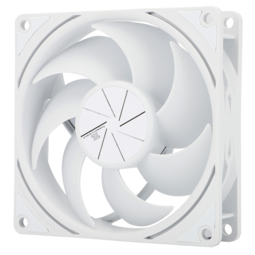 Кулер для корпуса/ Case Cooler Thermalright TL-P9W (92x92x25mm, 4-pin PWM, 32.77CFM, 23.85dBA, 2200RPM, White)