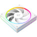 Кулер для корпуса/ Case Cooler ID-COOLING AF-127-ARGB-W (120x120x27mm, 4-pin PWM, ARGB, 78CFM, 29.9dBA, 2000RPM, White)