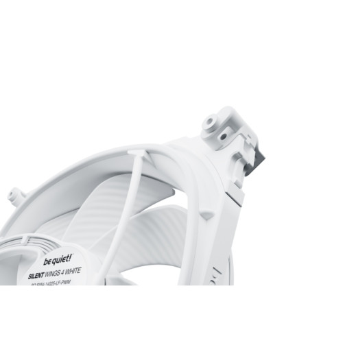 Кулер для корпуса/ Case Cooler be quiet! SILENT WINGS 4 140mm PWM White (140x140x25mm, 4-pin PWM, 51.3CFM, 13.6dBA, 1100RPM, White)