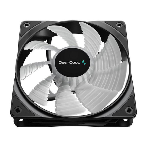 Вентилятор для корпуса Deepcool RF120 FS RGB 120х120x25 черный 4-pin 27дБ (DP-FLED3-RF120-FS) Ret [DP-FLED3-RF120-FS]