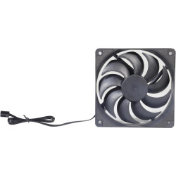 Вентилятор для корпуса Digma DFAN140PWM-1BK 140х140x25 черный 4-pin 28дБ Ret [DFAN140PWM-1BK]