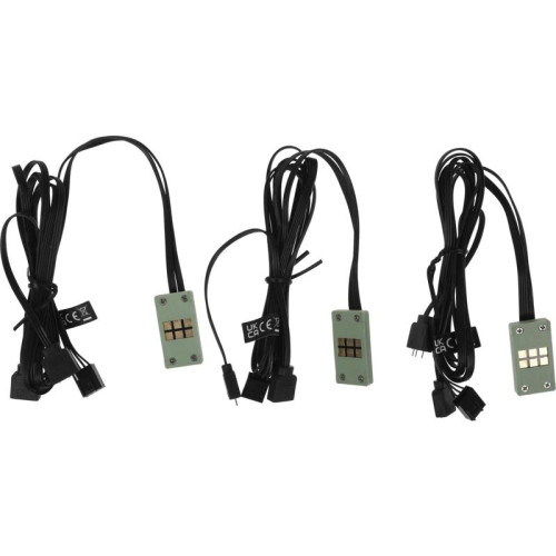 Вентилятор для корпуса Thermaltake CT120 EX Sync Matcha ARGB 120х120x25 зеленый 4-pin 28.5дБ (упак.:3шт) (CL-F196-PL12MG-A) Ret [CL-F196-PL12MG-A]