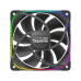 Вентилятор корпусный/ Case Cooler Geometric Future Squama 2503RB-12 Reverse (120x120x25mm, 4-pin PWM, ARGB, 57.67CFM, 29.87dBA, 1500RPM, Black)
