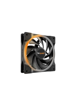 Кулер для корпуса/ Case Cooler be quiet! LIGHT WINGS 120mm PWM high-speed (120x120x25mm, 4-pin PWM, ARGB, 52.3CFM, 31dBA, 2500RPM, Black)