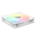 Кулер для корпуса ПК/ Case Cooler NZXT F140 RGB Core Twin Pack (140x140x25mm, 4-pin PWM, RGB, 89.48CFM, 32.5dBA, 1800RPM, White, 2pcs)