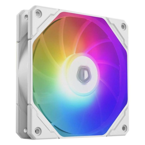 Вентилятор для корпуса ID-Cooling TF-12025-Pro ARGB 120х120x25 белый 4-pin 35.2дБ (TF-12025-PRO ARGB WHITE) Ret [TF-12025-PRO ARGB WHITE]