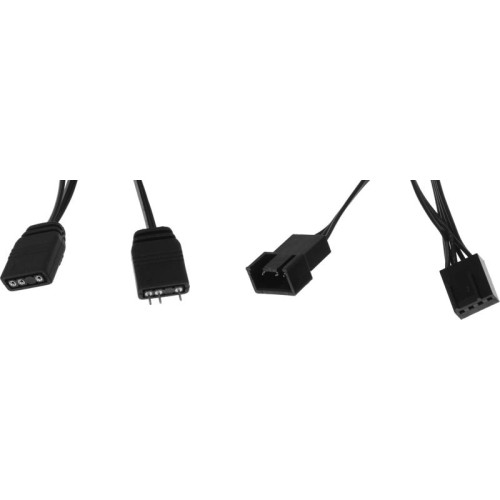 Вентилятор для корпуса ID-Cooling AF-127 ARGB 120х120x27 черный 4-pin 30дБ (AF-127-ARGB-K) Ret [AF-127-ARGB-K]