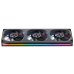 Кулер для корпуса/ Case Cooler JONSBO ZA-360BR Reverse (3x120x120mm, 4-pin PWM, ARGB, 62.4CFM, 37.3dBA, 2400RPM, Black, Single-Frame RGB Fan Unit)