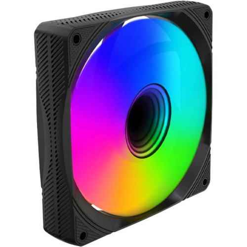 Вентилятор для корпуса Bloody BD-CF120ARGB1 ARGB 120х120x25 черный 4-pin 26дБ (BD-CF120ARGB1-BK) Ret Вентилятор для корпуса Bloody BD-CF120ARGB1 ARGB 120х120x25 черный 4-pin 26дБ (BD-CF120ARGB1-BK) Ret