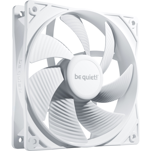 Кулер для корпуса/ Case Cooler be quiet! PURE WINGS 3 120mm PWM White (120x120x25mm, 4-pin PWM, 49.9CFM, 25.5dBA, 1600RPM, White)