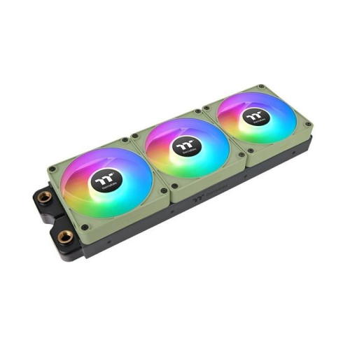 Вентилятор для корпуса Thermaltake CT120 EX Sync Matcha ARGB 120х120x25 зеленый 4-pin 28.5дБ (упак.:3шт) (CL-F196-PL12MG-A) Ret [CL-F196-PL12MG-A]