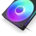 Кулер для корпуса ПК/ Case Cooler NZXT F360 RGB Core (120x120x25mm, 4-pin PWM, RGB, 75.12CFM, 30dBA, 2400RPM, Black, Single-Frame RGB Fan Unit)