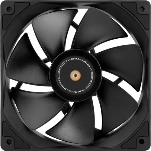 Кулер для корпуса/ Case Cooler Thermalright TL-G12RB Reverse (120x120x25mm, 4-pin PWM, 62.6CFM, 23.6dBA, 1500RPM, Black)